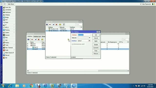VLAN Routing Configuration between MikroTik RouterOS смотреть онлайн