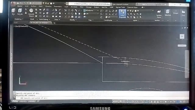 AUTOCAD / 3D car design idea смотреть онлайн