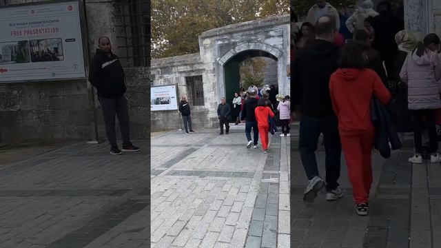 Istanbul. Мечеть Султанахмет. смотреть онлайн