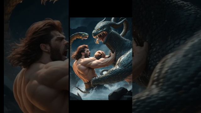 Hercules fights his fear the Hydra смотреть онлайн