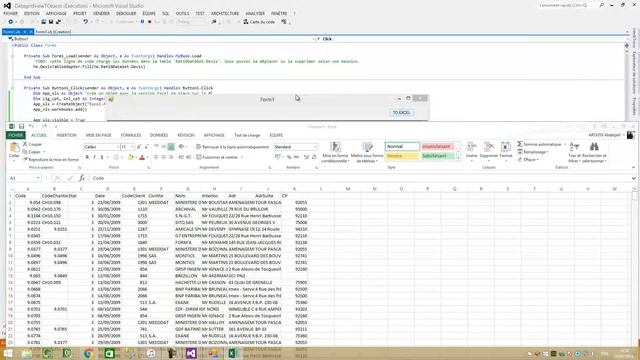 datagridview vers fichiers excel смотреть онлайн