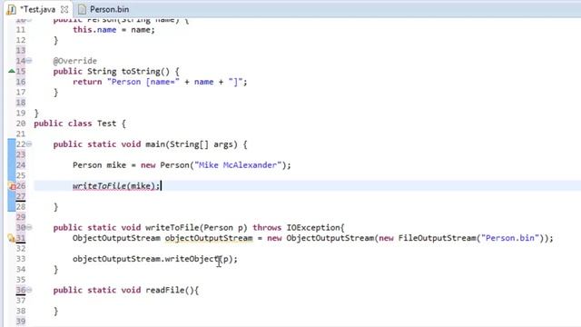 Java - Object Serialization смотреть онлайн