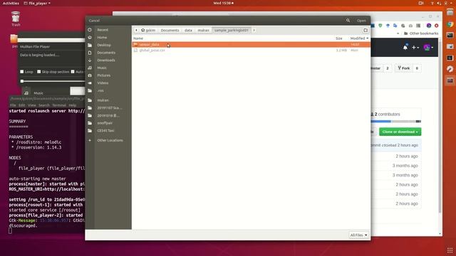 How to run MulRan ROS file player смотреть онлайн