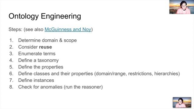 M04.01 (Ontology Engineering) Ontology Engineering Steps смотреть онлайн