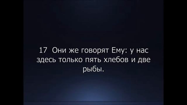 Библия. Новый Завет. Евангелие от Матфея, глава 14. смотреть онлайн