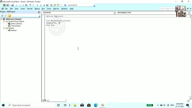 How to use the MsgBox and InputBox VBA in Excel | Easy Codes for Message Box and Input Box | MS VBA смотреть онлайн