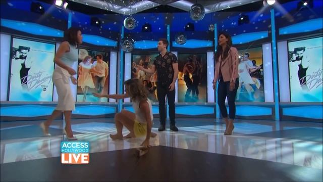 Nicole Scherzinger - 'Dirty Dancing' Dance lessons and a little fun смотреть онлайн