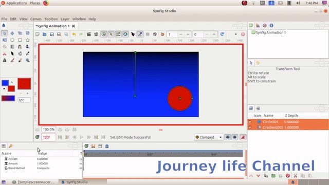 Synfig Studio Animation Part 3 Sunrise Std 10 Chapter 9 смотреть онлайн