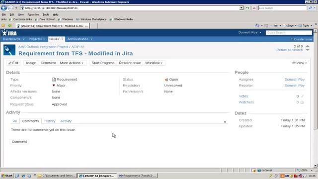 TFS and JIRA Integration with Kovair Omnibus смотреть онлайн