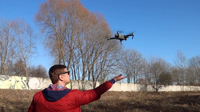 DJI Mavic тест пропеллеров от DJI Mavic Platinum и простых от Mavic Pro