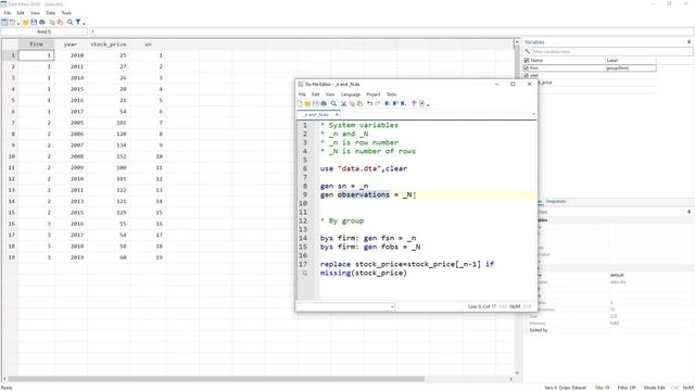 Difference Between _n and _N in Stata смотреть онлайн