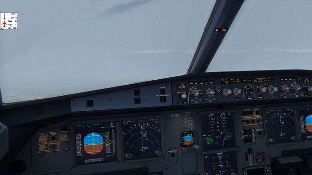 Approach (VOR DME Rwy 11L) and landing in Tehran Imam Khomeini Int'l Airport (OIIE), Airbus A320 смотреть онлайн