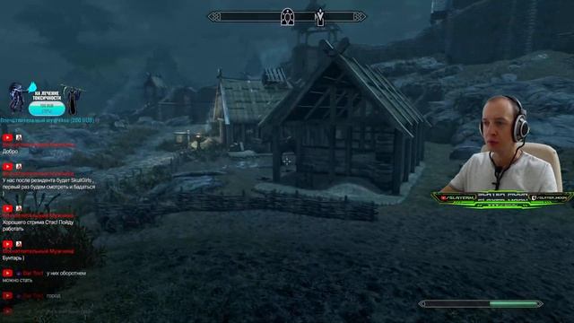 Когда много лет жил на луне и не играл в Скайрим. Теперь играю, да с модами! [TES V: Skyrim] смотреть онлайн
