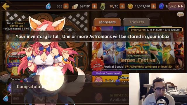 Monster Super League - Heroes' Festival 6/17/2019 смотреть онлайн