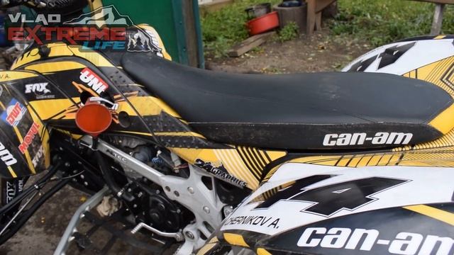 Тюнинг квадроцикла BRP Can-Am под соревнования по квардрокроссу. смотреть онлайн