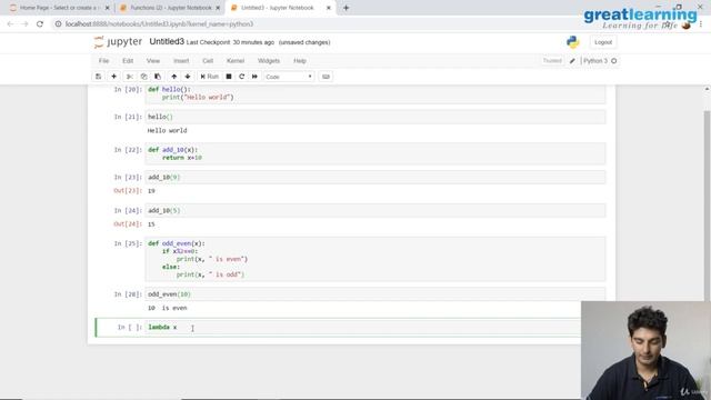 1 Functions in Python : Python Frameworks: A Comprehensive Overview смотреть онлайн