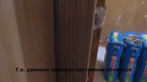 УСТАНОВКА МЕЖКОМНАТНЫХ ДВЕРЕЙ В ТРЕШКЕ / УСТАНОВКА ДВЕРЕЙ БЕЗ СВЕРЛЕНИЯ КОРОБКИ