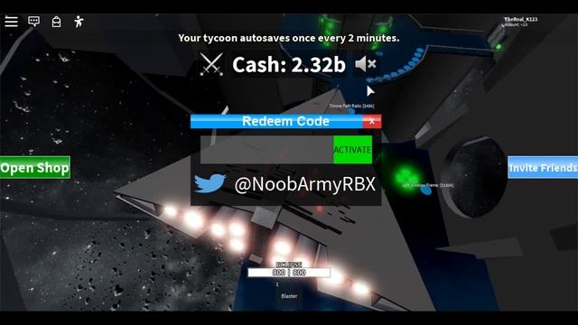 ROBLOX all death star tycoon codes (READ DESC) смотреть онлайн