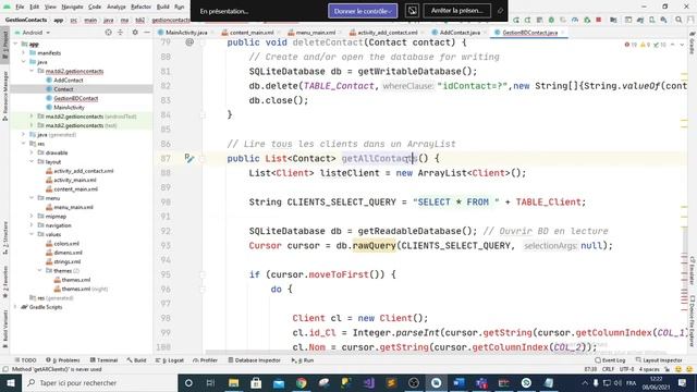 Android - Développement mobile - Part45 - SQLite - Correction EFM Régional 2019 suite2 смотреть онлайн