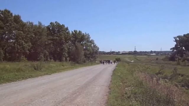 Установка креста в селе Дмитро-Титово смотреть онлайн