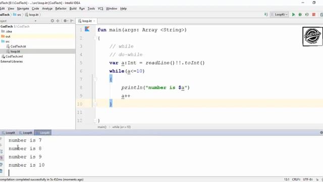 15 Kotlin While loop and do While loop in Kotlin(URDU/HINDI) смотреть онлайн