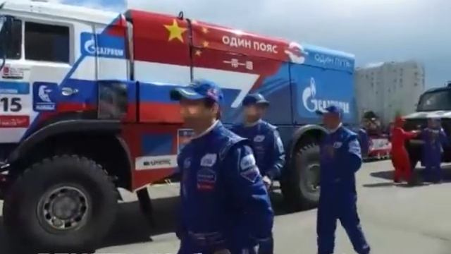 Набережные Челны - часть Шёлкового Пути! Как встречали караван гонщиков на родине "КАМАЗ-Мастера" смотреть онлайн