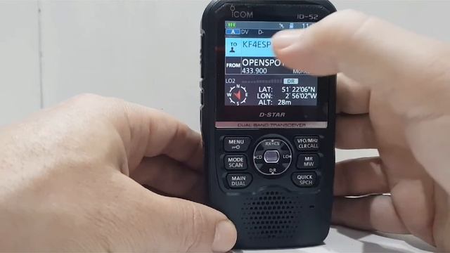 ICOM ID-52 Toggle and Enter Button Functions смотреть онлайн