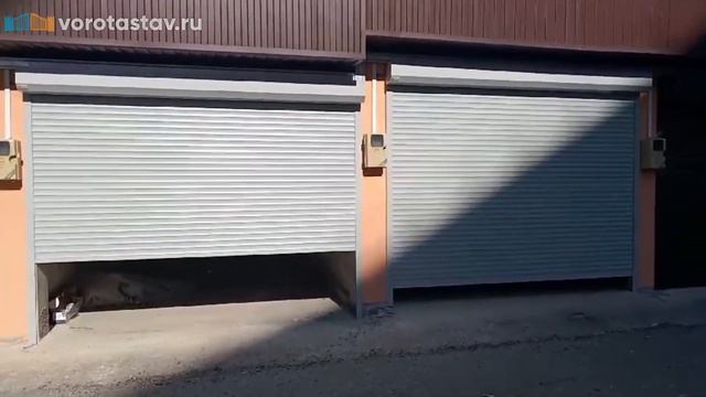 Роллетные ворота Алютех г. Пятигорск - Портфолио смотреть онлайн