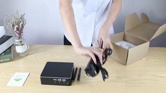 Мини ПК 8 го поколения XCY X35. Мини компьютеры на Алиэкспресс. смотреть онлайн