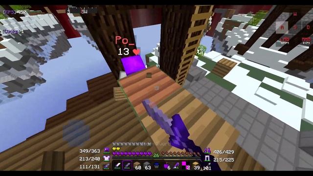 [06:00] ? Minecraft Skywars + звуки клики клавиатуры и мыши.