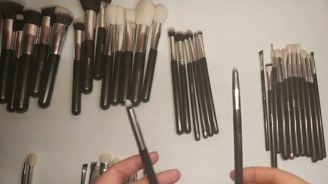 КИСТИ ДЛЯ МАКИЯЖА. ЧАСТЬ 3. BEILI (БЕЙЛИ). СРАВНЕНИЕ С ЛЮКСВИЗАЖ И РЕЛУИ. смотреть онлайн