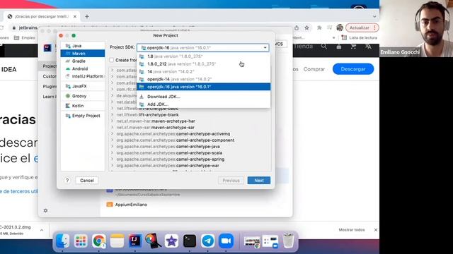 Instalación de Intellij Idea y creación del Proyecto Mavens смотреть онлайн