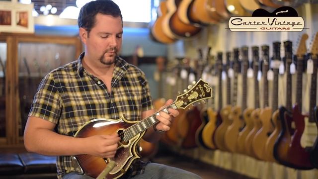 Early 40's D'Angelico Excel Mandolin played by Ashby Frank смотреть онлайн