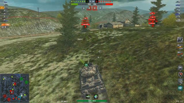 World of Tanks Blitz режим MAD GAMES немного таранов #2 смотреть онлайн
