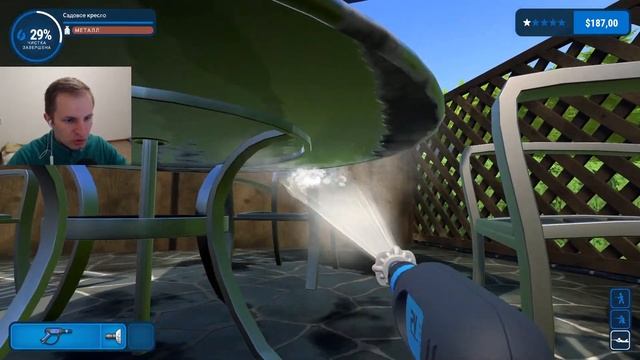 НИЛАМОП ОТМЫВАЕТ САД ЗА ДОМОМ - ЗАПУЩЕННЫЙ СВИНАРНИК | PowerWash Simulator #2 смотреть онлайн
