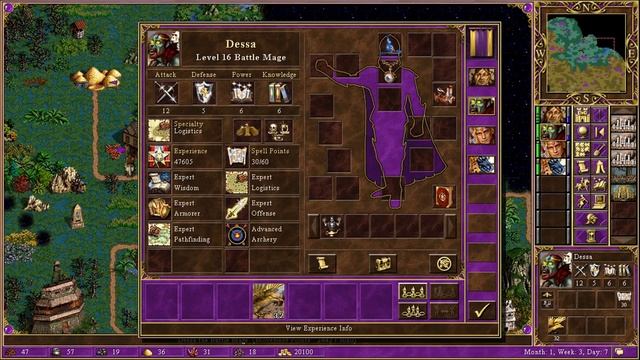 Heroes of Might and Magic 3 - Heroes Chronicles Campaigns (Warlords of the Wastelands), 4th map смотреть онлайн