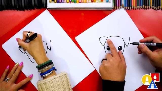 How To Draw A Jack Russell Terrier Puppy смотреть онлайн