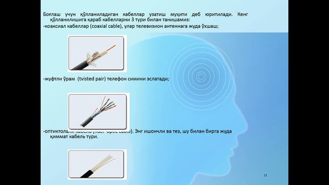 Mavzu:  Tarmoq Texnologiyasi Va Internet Xizmatlari.