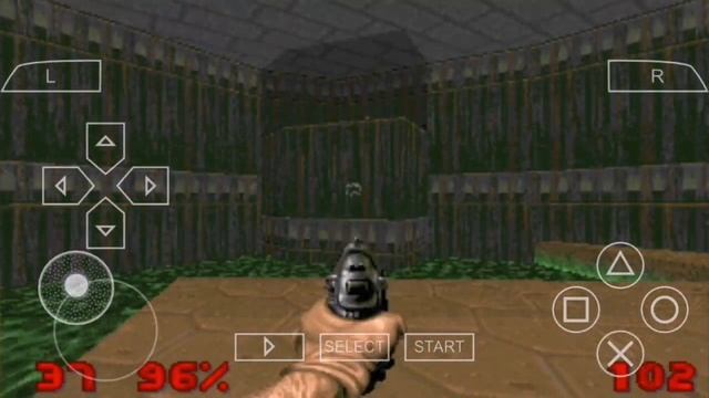 Играю в Doom на эмуляторе PSP смотреть онлайн
