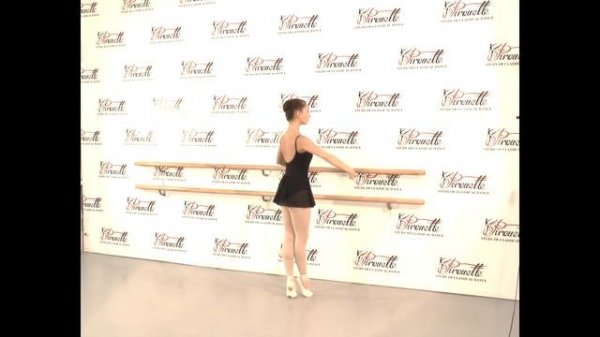 "PIROUETTE" 14.06.03 Soutenu en tournant на 90%, начиная с больших поз, en dehors et en dedans