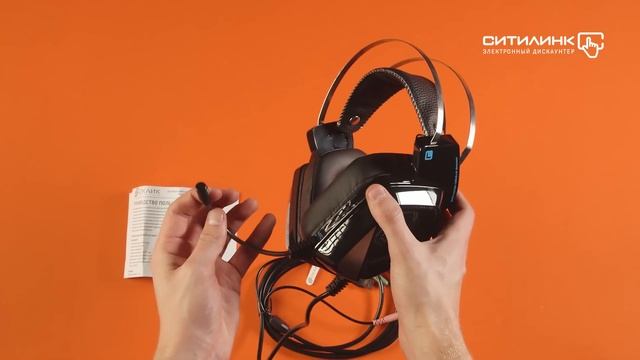 Обзор гарнитуры OKLICK HS-L800G ALIEN  Ситилинк