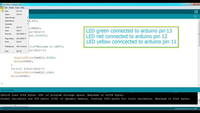 How to blink multi led using arduino UNO in proteus #MultiLed #ARDUINOUNO смотреть онлайн