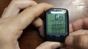 Водонепроницаемый  Велокомпьютер SunDing SD-563A с подсветкой