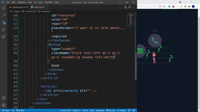 Trigr Landing Page Part 5 - Contact Us Page смотреть онлайн