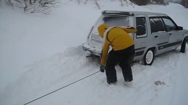 Carib AL-25 Tercel in snow смотреть онлайн