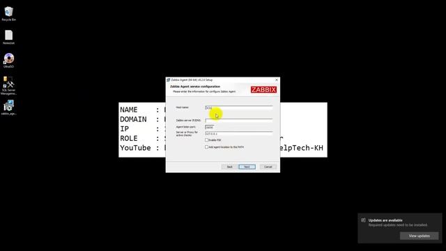 Install Zabbix agent 6.2.6 for Windows Server смотреть онлайн