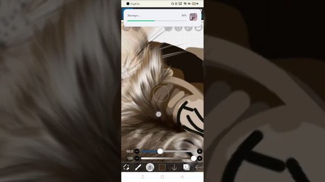 Рисуем животное в Ibis Paint