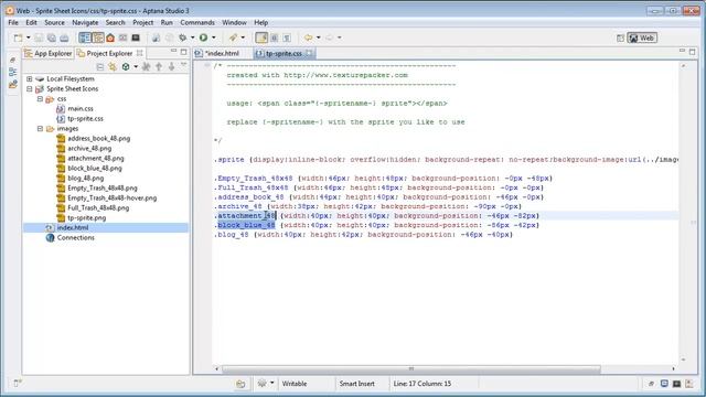 CSS Sprite Sheets with Texture Packer смотреть онлайн
