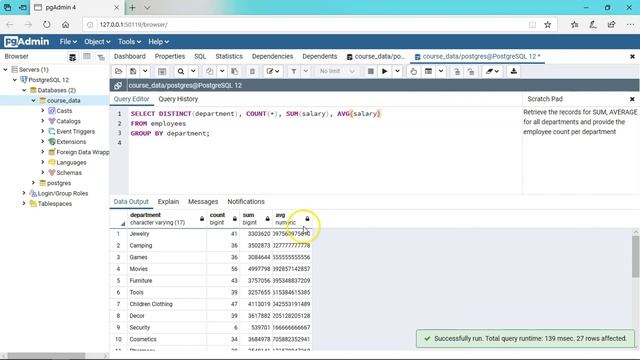 Master SQL for Data Science - Postgresql - Task #4 смотреть онлайн
