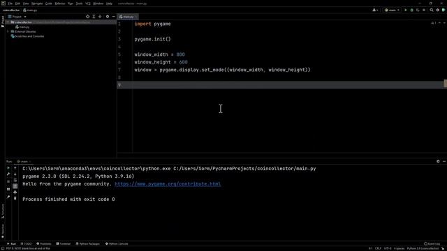 PyGame Tutorial Deutsch #1 - PyGame installieren und initialisieren смотреть онлайн